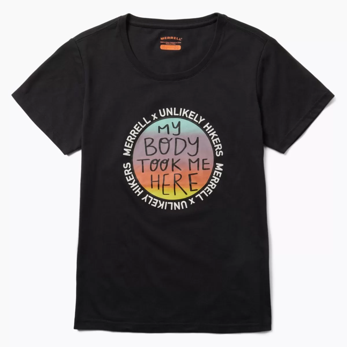 Women Merrell Women's Unlikely Hikers X Short Sleeve Tee Extended Sizes