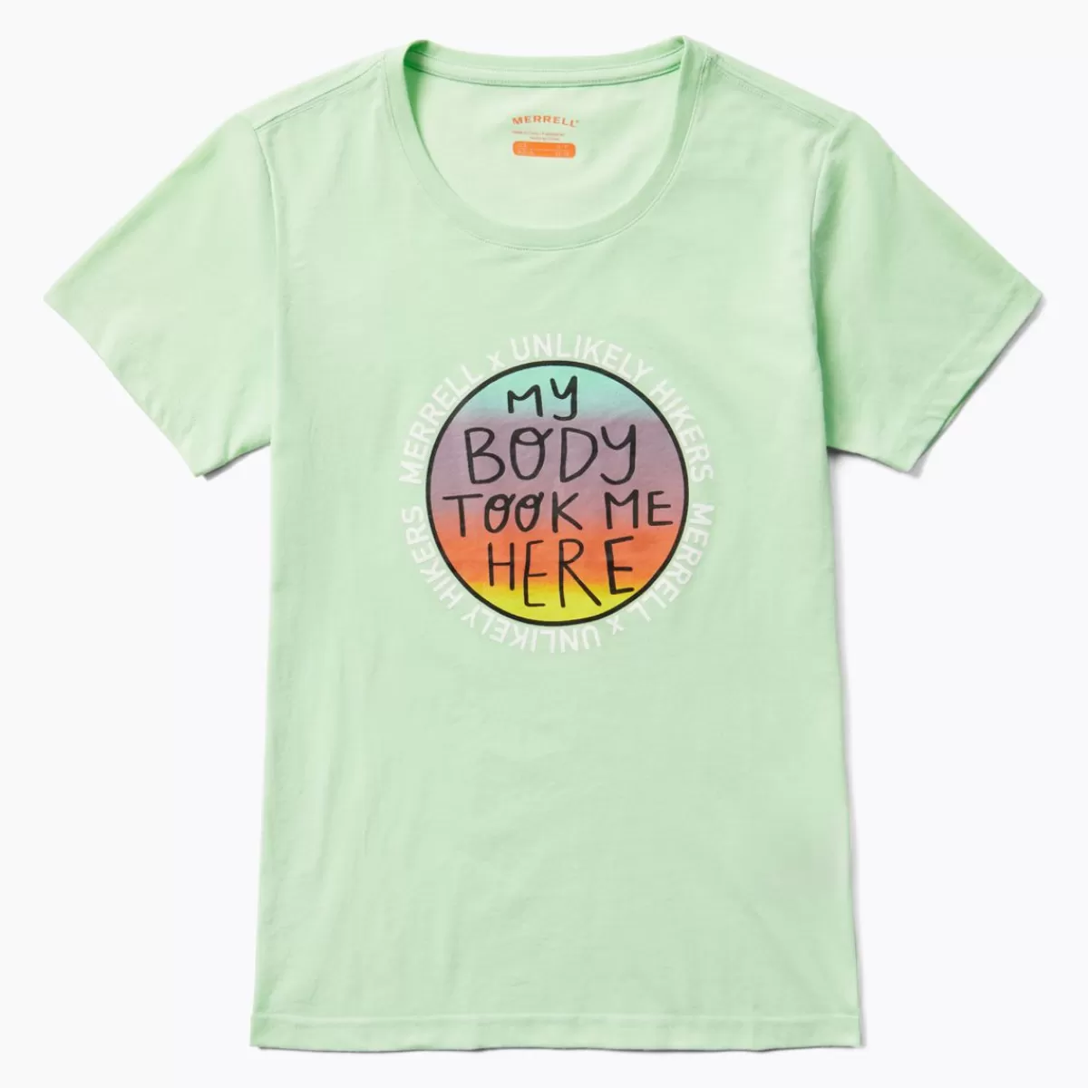 Women Merrell Women's Unlikely Hikers X Short Sleeve Tee Extended Sizes