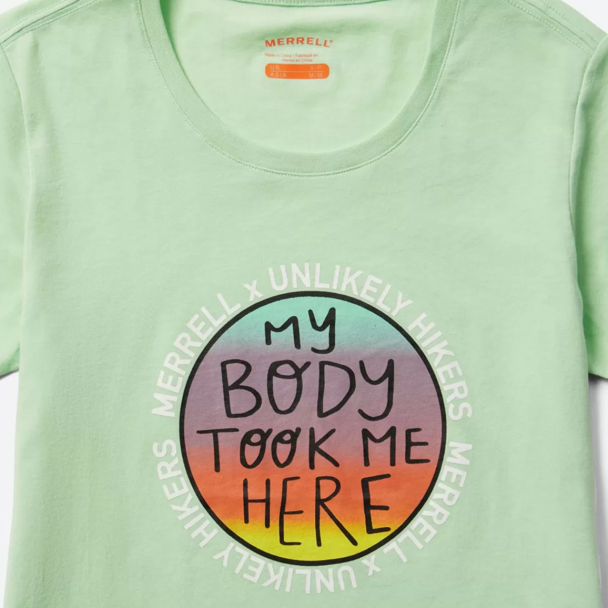 Women Merrell Women's Unlikely Hikers X Short Sleeve Tee Extended Sizes